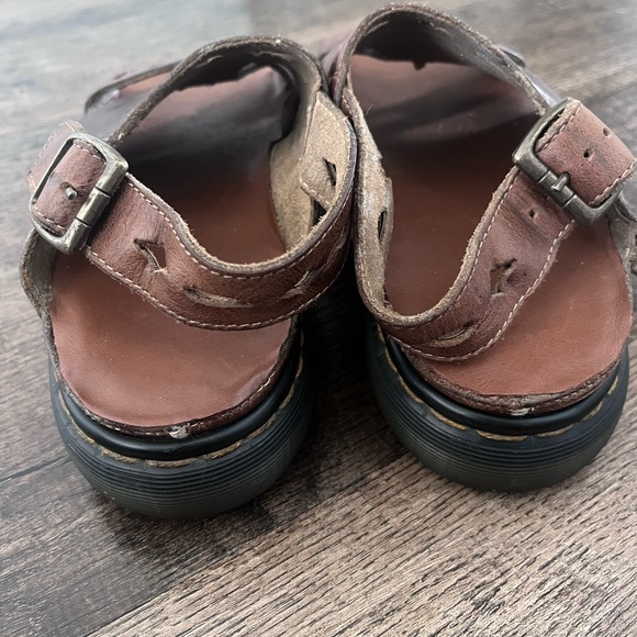 Vintage 90s Dr Martens Womens UK 5 US 6 Chunky Platform Leather
Sandals Brown - Picture 7 of 7